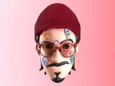 3D iPhone Memoji 3d 3d animated avatar 3d animated emoji 3d art 3d avatar 3d avatar emoji 3d character 3d emoji 3d face 3d human face 3d object 3d portfolio animated characters animation blender blender animation branding emoji graphic design memoji