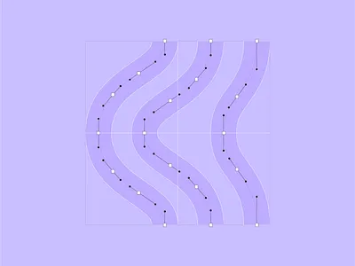 Censa Logomark brand branding c letter design elegant fingerprint flow grid icon logo logodesign logomark minimal music sounds tech technology