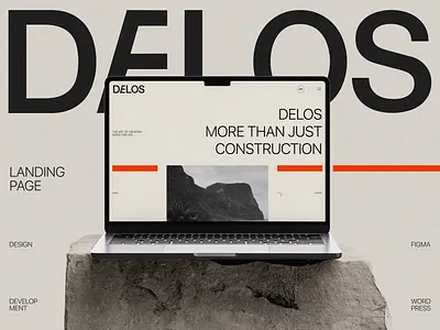 Webdesign — Delos design landing page ui uidesign userinterface ux webdesign website