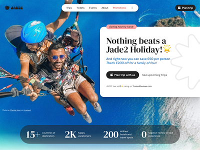 travel agent website landing page design agency agent clean cta faq features figma framer graphic design holiday landing page light minimal real responsive travel ui ux vacation web design