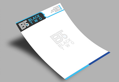 Letterhead design & print black two construction company depictdigonto inside uae designer letterhead letterhead design near me design pad design print printing shop professional supply company transport company uae uae designer