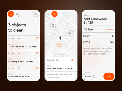 Mobile App to Simplify Task & Operations Management app appdesign audittool businessapps cleanapp cleaningbusiness figma ios mobile app moderndesign popular productivitytools taskmanagement ui uiuxdesign ux uxdesign