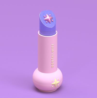 3D Jelly Lipstick Mockup 3d
