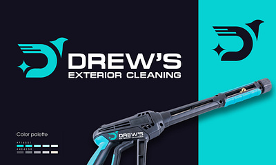 Exterior Cleaning logo branding cleaning logo exterior cleaning logo logo design logo designer minimal logo modern logo timeless logo vector logo