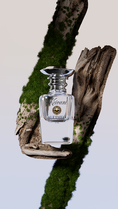 keywani perfume 3d blender branding cinema 4d cycles design graphic design octane perfume photoshop product visualization realistic render redshift render substance painter