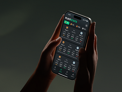 Speed Meets Clarity: Mobile UX for Betting Decisions bettingdesign darkthemedesign designforspeed matchinterface mobileappux sportstech statsapp uxui