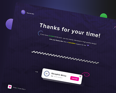 Banner banner brand branding dribbbble graphic design icon set icons designer illustration illustrator ai incrdible like subscribe photoshop psd print designer save for later scrolled senior designer thanks time typo typography ui ux designer user profile