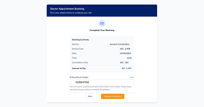 Booking Summary appointment appointment booking appointment confirmation appointment details booking booking application booking details booking form booking information design doctors booking summary payment information payment prompt ui