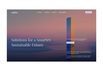 New Hero Section design hero landing page mobile design product design ux website