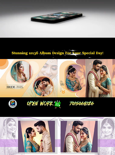 Wedding Album Designing - Photography Designing