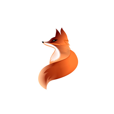 Fox illustration app branding design fox graphic design illustration logo typography ui ux vector