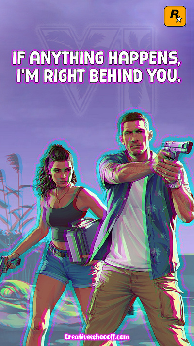 GTA Vl Poster Design in photoshop 2025 grandtheftauto6 gta6news gtanextgen gtaposterdesign rockstargameshype