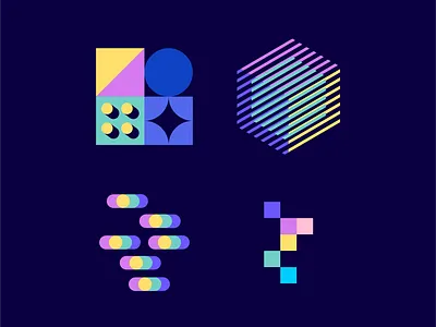 Cemblance - Digital Design Agency [logo concepts] adline agency branding brassai digital geometric logo neon optical vector