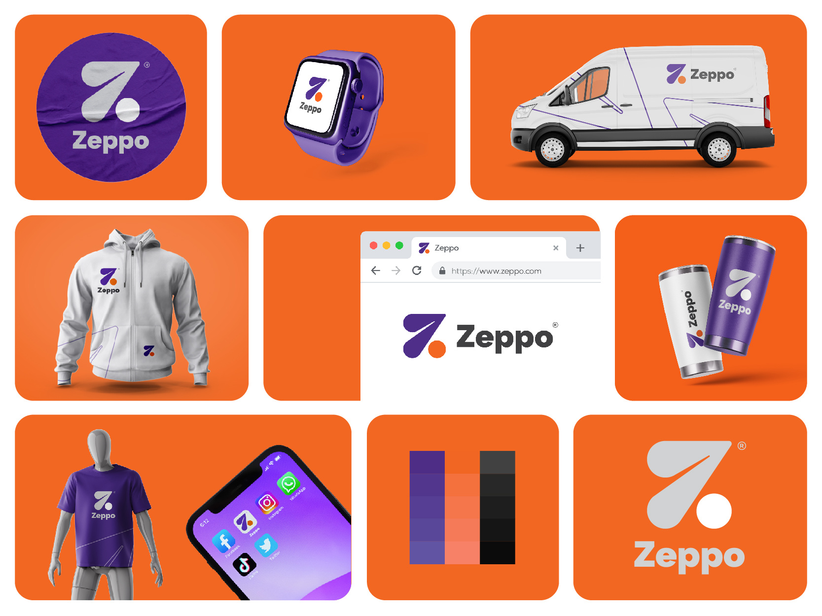 Example of Custom Logo Design & Branding