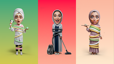 Call us, we will save you Campaign arab des design graphic design manipulation saudi arabia