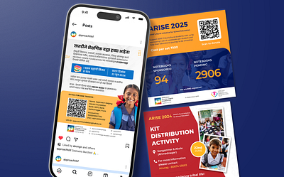 Designing for Impact: Social Media for AHHF advertising awareness facebook graphic design instagram marketing ngo social media social media posts social welfare whatsapp