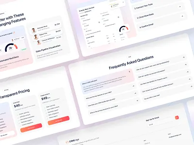Saas Landing Page Ui agency company website dashboard design figma homepage landing page landing page design product design saas landing page saas landing page design saas website design software landing page design software website design ui ui ux uidesign ux design web design website design