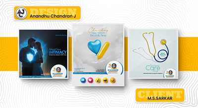 Social Media Posts for M.S.Sarkar adobe creative design facebook graphic design illustration instagram logo mssarkar photoshop poster social media poste ui ux vector