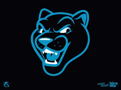 Panther Mascot WIP character design graphics illustration mascot panther t shirt design tee design vector vector design