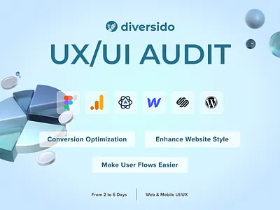 UX/UI Audits Idea audit figma graphic design ui ux webflow