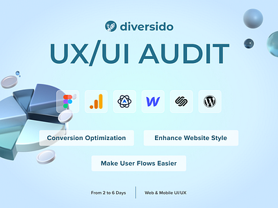 UX/UI Audits Idea audit figma graphic design ui ux webflow