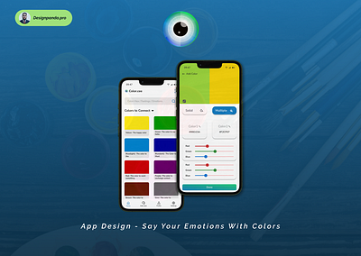 Mobile app- color.cee Emotions with Colors- True Feelings android app best branding creative design graphic design illustration ios mobile app prototyping ui user study wireframes