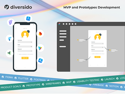 Wireframes for MVP & Prototype Development app graphic design ui ux web wireframes