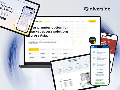 Intuitive UI and scalable frontend app landing page ui ux uxui webdesign