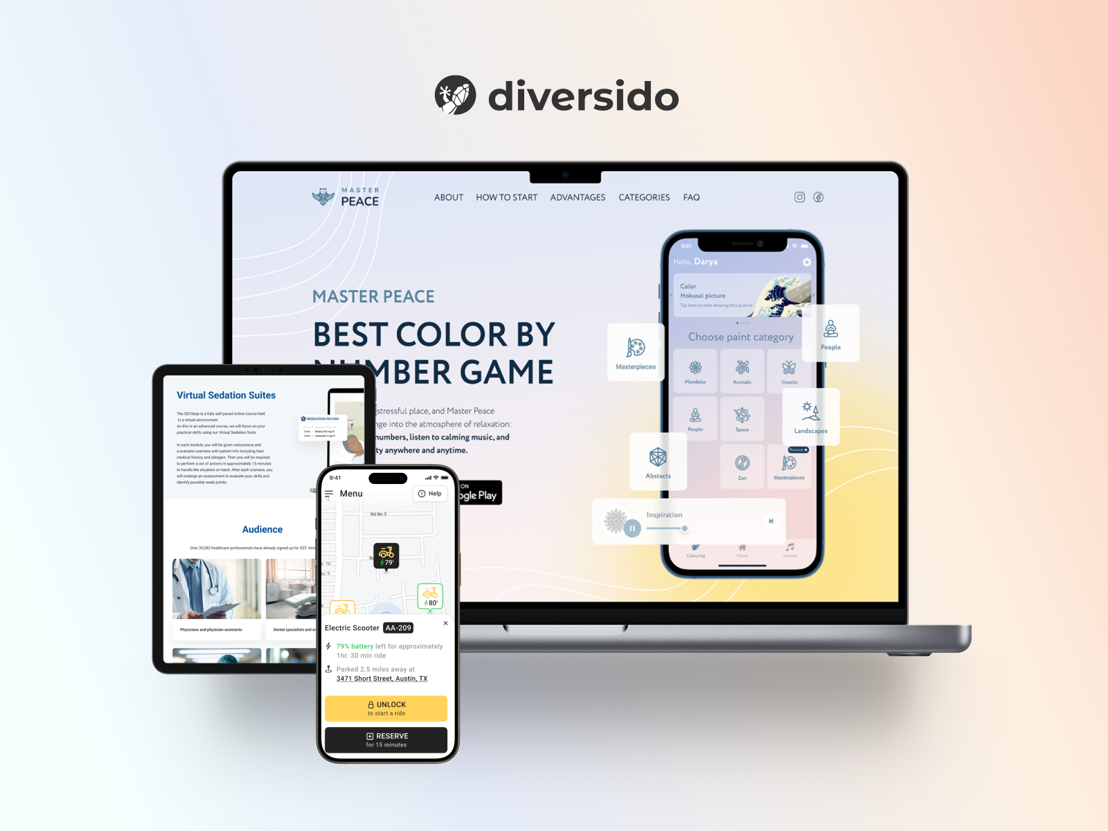 Example of Template Customisation (Webflow, Framer)