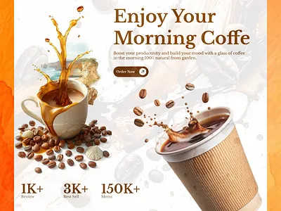 Coffe Shop branding design dribbble figma ui uiux user experience userinterface