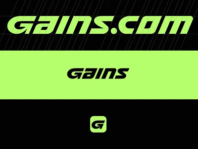 Gains _ logotype casino crypto custom design guides icon iconic identity innovative logo logomark modern online original script type web web3 wordmark