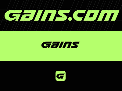 Gains _ logotype casino crypto custom design guides icon iconic identity innovative logo logomark modern online original script type web web3 wordmark