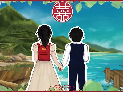 The Wedding Invitations | Adobe Illustrator