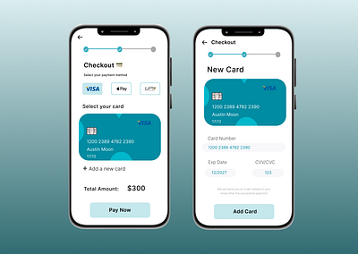 Credit Card Checkout design ui ui design