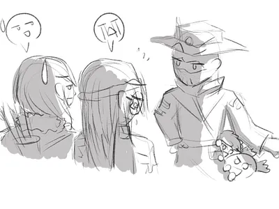 A Study On Shadows | sketch