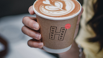Howdy Coffee branding coffee illus illustration logo sticker