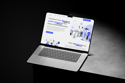 SHINEMINT Cleaning Website Theme For Sale figma graphic design product design responsive design sale theme ui ui design uiux user interface web design website