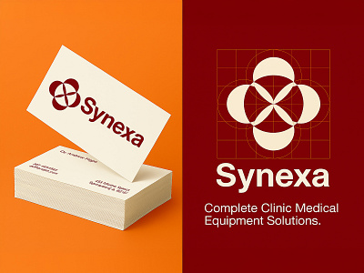 Synexa Branding – Medical Equipment Solutions 3d animation branding graphic design logo motion graphics ui