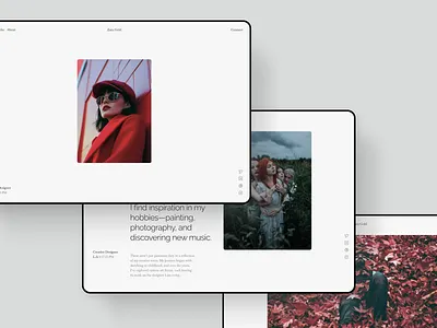 Framer portfolio template editorial framer graphic design portfolio template ui web design