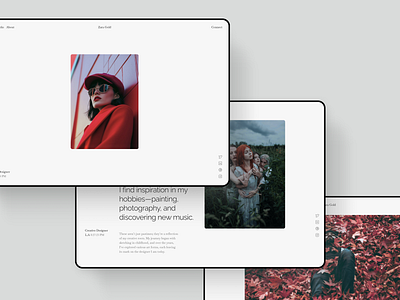 Framer portfolio template editorial framer graphic design portfolio template ui web design