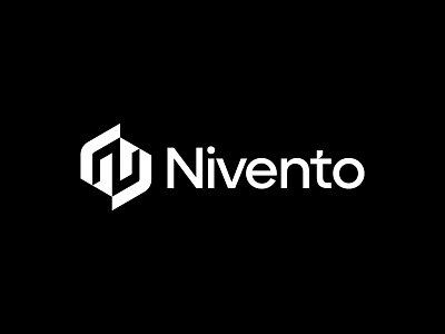 Nivento Logo Design brand identity branding business logo corporate logo custom logo design icon identity illustration logo logo designer logo mark logo type logos minimal logo n logo tech logo typography visual identity