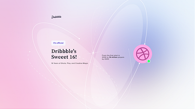 Dribbble's sweet 16!