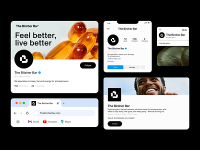 The Bircher Bar #3 brand branding health identity logo sports wellness