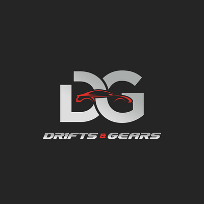 Drifts & Gears Logo branding car design graphic design illustration logo logo design sales ui