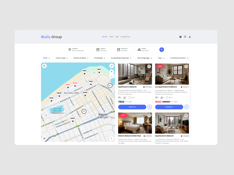 House Rent design house rent landing page ui uiux design ux web web design website