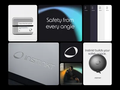 Instinkt Branding: Safety Redefined brand identity branding corporate identity graphic design logo protective design safety branding safety design visual identity