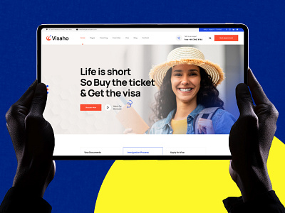 Visaho - Immigration and Visa Consulting WordPress Theme