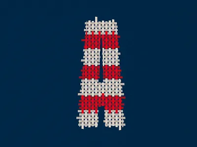 A Woven Letter branding design digital type graphic design illustration lettering logo typeface vector