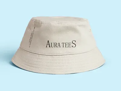 Aura Tees ai branding design graphic design identity logo mockup motion graphics typography