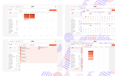 You can’t win the day without a good plan. calendar design desktop flexible graphic design product productdesign responsive swissdesign switzerland ui ux view web